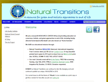 Tablet Screenshot of naturaltransitions.org